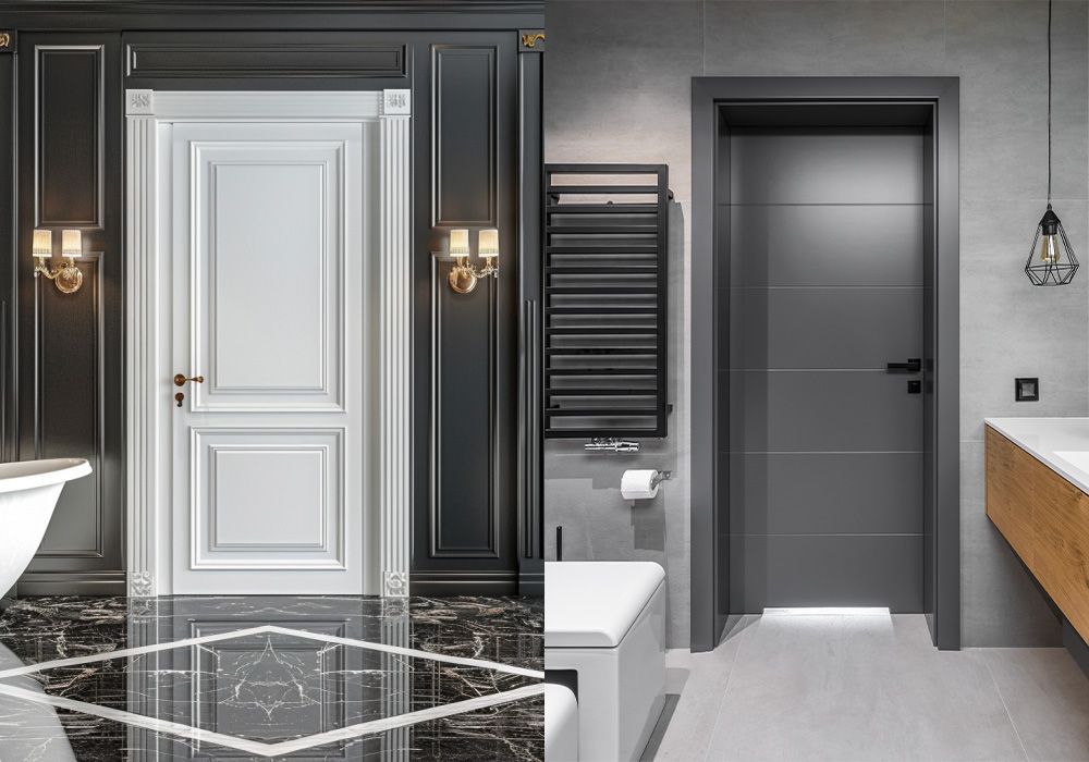 Trending PVC Bathroom Doors in 2024