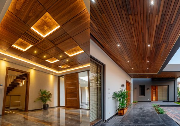 10 Statement Wooden False Ceiling Ideas for Your Home